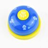 Pet training bell dog paw print bell ringer pet trainer cat bell ringer